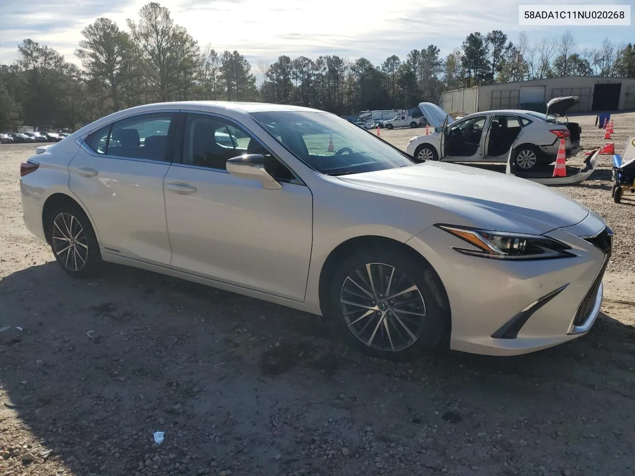 2022 Lexus Es 300H Base VIN: 58ADA1C11NU020268 Lot: 80244864