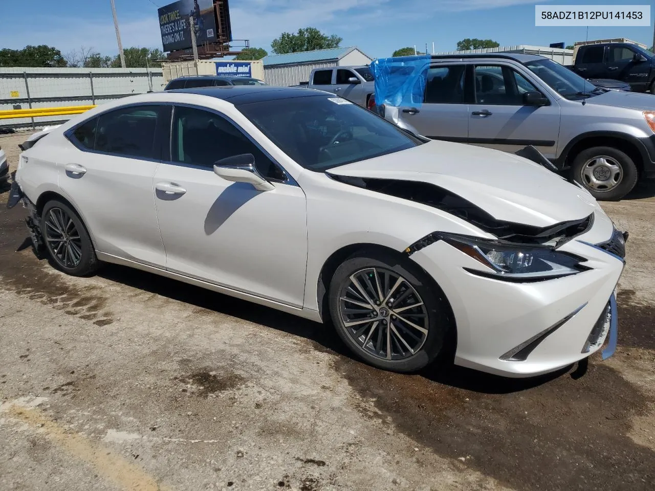 2023 Lexus Es 350 Base VIN: 58ADZ1B12PU141453 Lot: 53884714