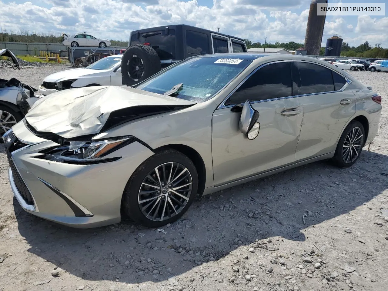 2023 Lexus Es 350 Base VIN: 58ADZ1B11PU143310 Lot: 73360064