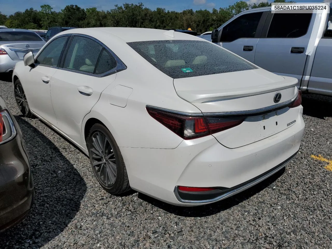 2023 Lexus Es 300H Base VIN: 58ADA1C18PU035224 Lot: 73849894