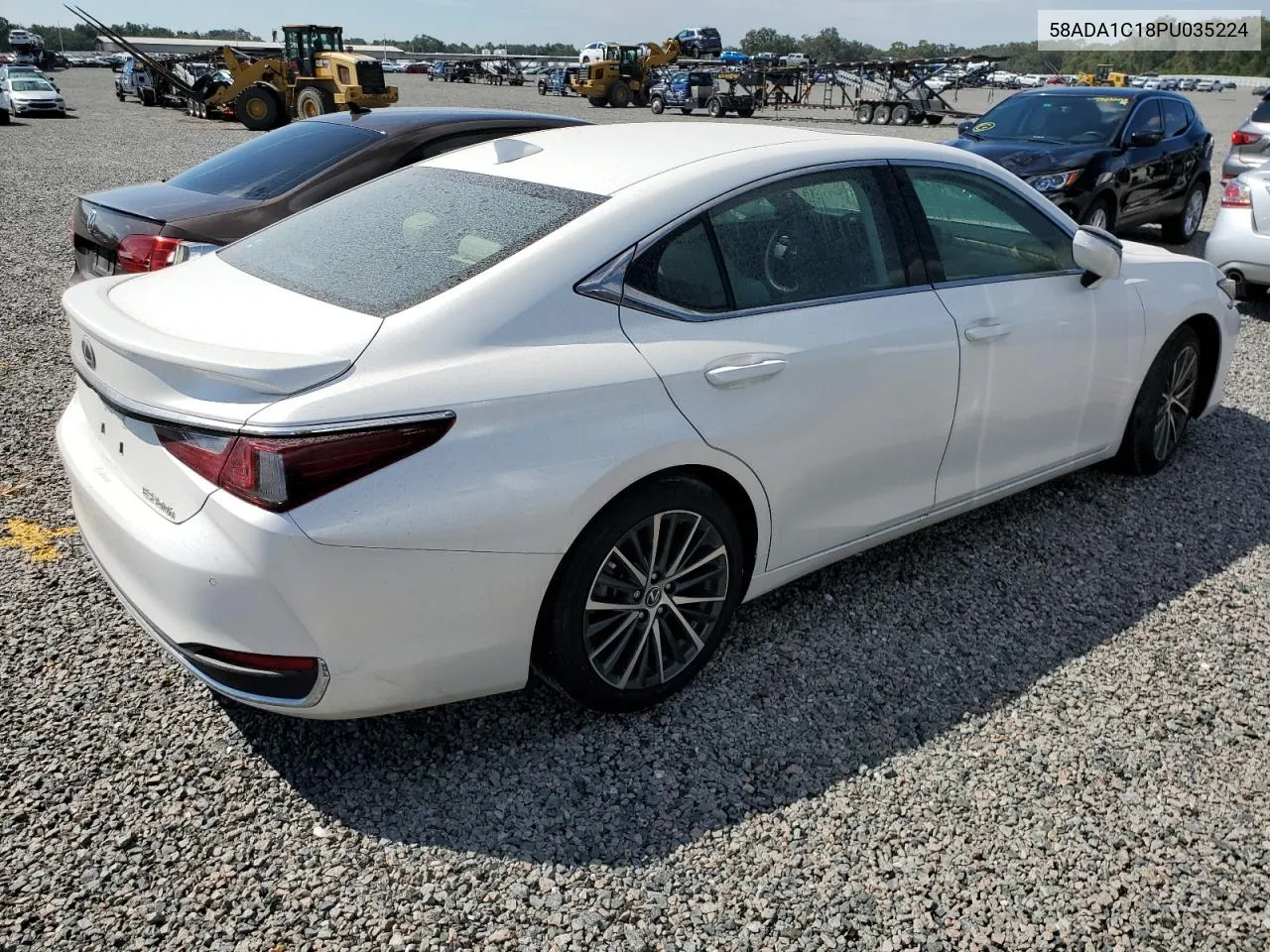 2023 Lexus Es 300H Base VIN: 58ADA1C18PU035224 Lot: 73849894