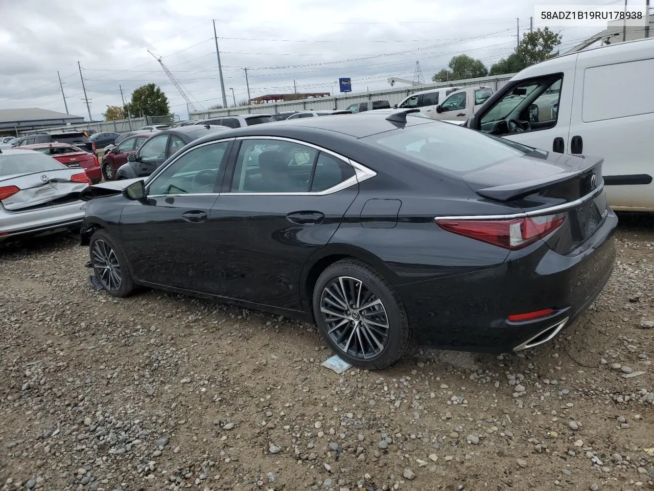 2024 Lexus Es 350 Base VIN: 58ADZ1B19RU178938 Lot: 72448614