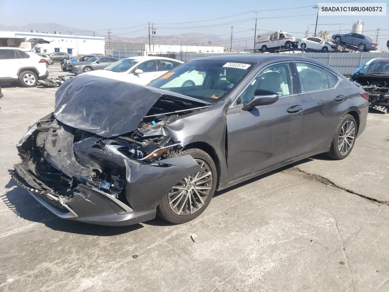 2024 Lexus Es 300H Base VIN: 58ADA1C18RU040572 Lot: 73382614