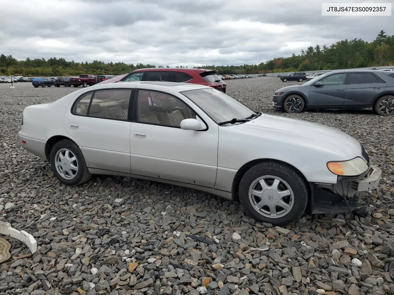 1995 Lexus Gs 300 VIN: JT8JS47E3S0092357 Lot: 74065324