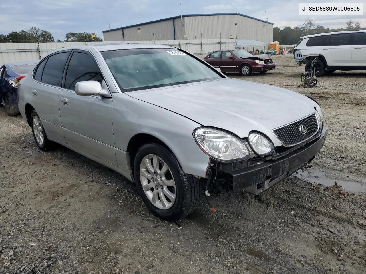 1998 Lexus Gs 300 VIN: JT8BD68S0W0006605 Lot: 73149434