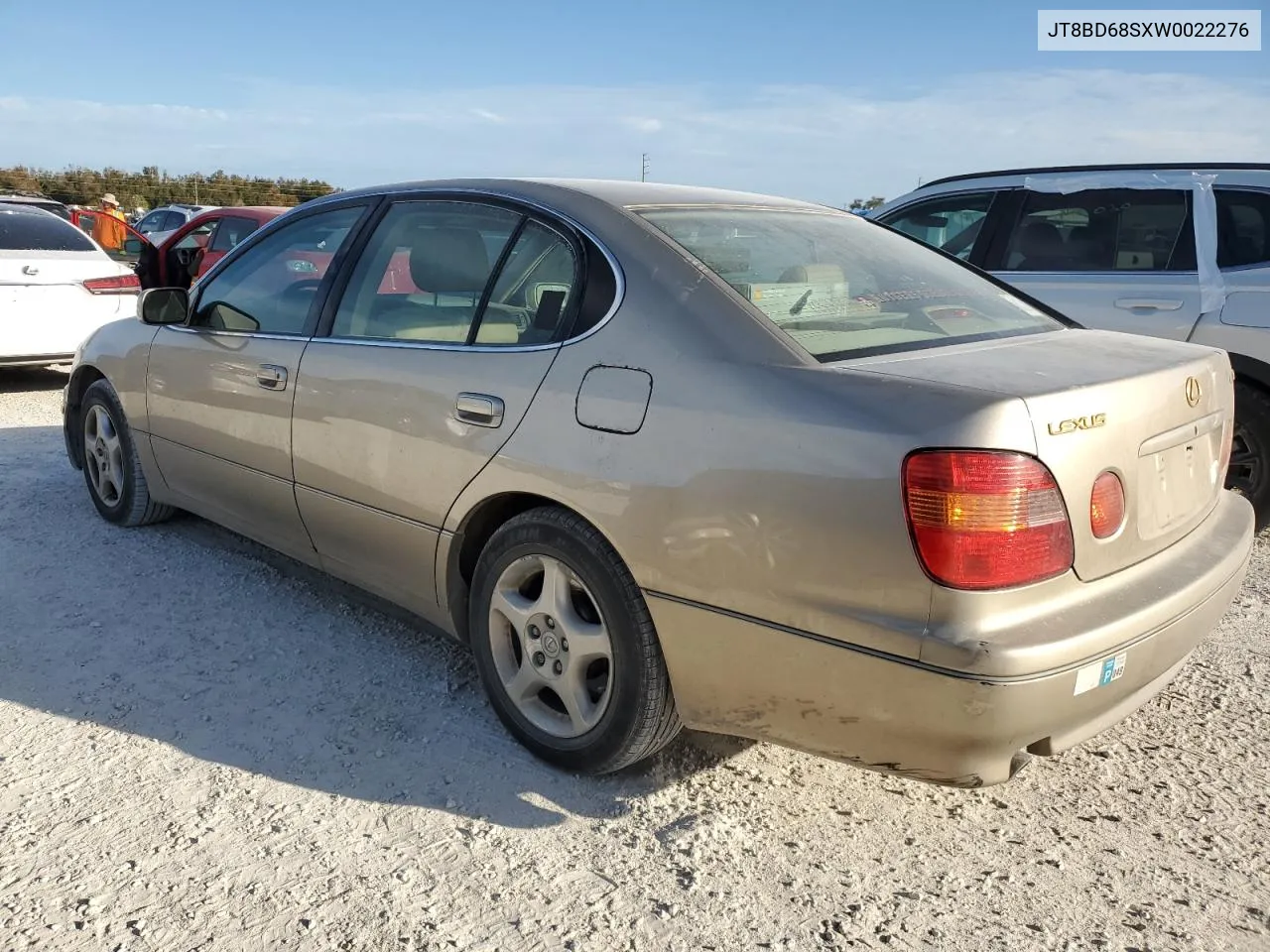 1998 Lexus Gs 300 VIN: JT8BD68SXW0022276 Lot: 76758614