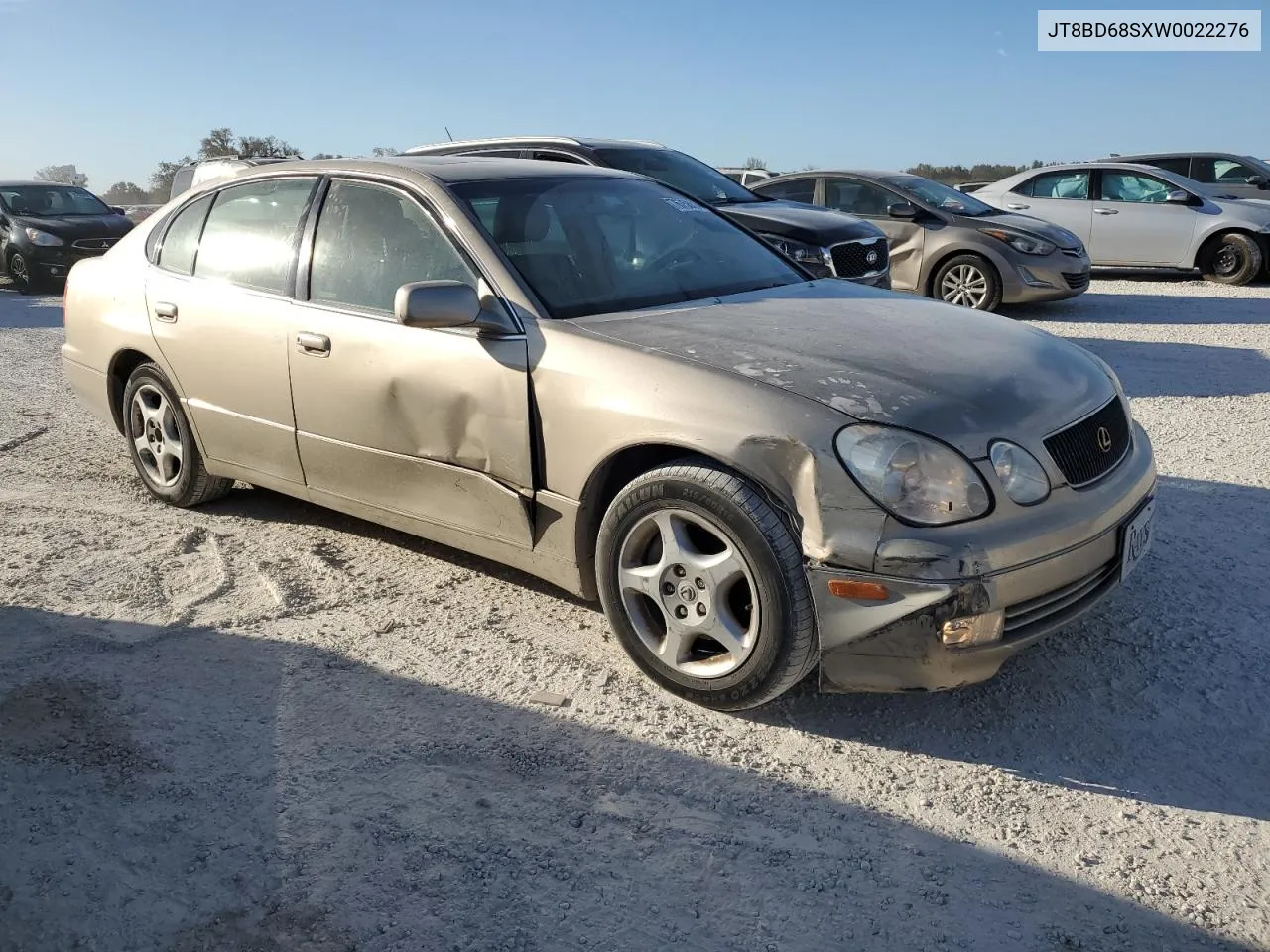 1998 Lexus Gs 300 VIN: JT8BD68SXW0022276 Lot: 76758614