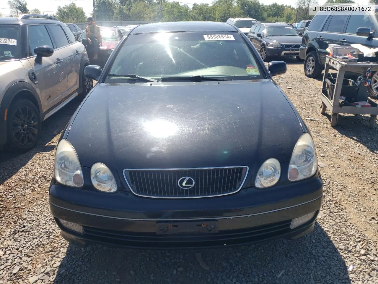 1999 Lexus Gs 300 VIN: JT8BD68S8X0071672 Lot: 68908894