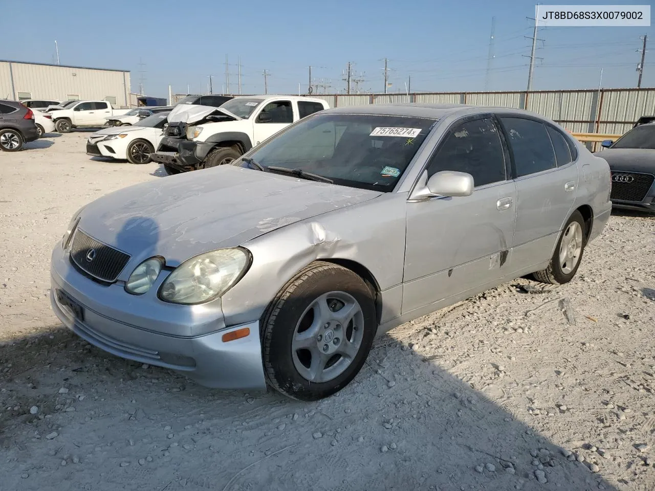 1999 Lexus Gs 300 VIN: JT8BD68S3X0079002 Lot: 75765274