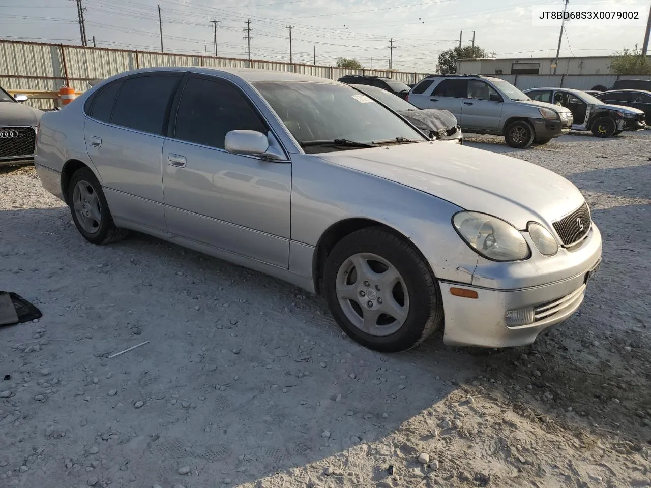 1999 Lexus Gs 300 VIN: JT8BD68S3X0079002 Lot: 75765274