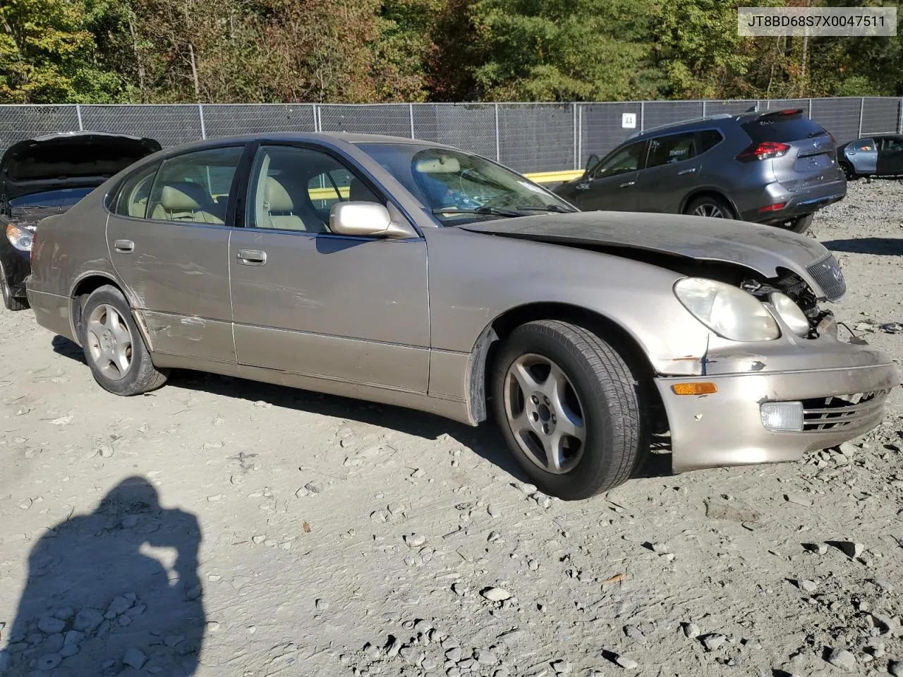 1999 Lexus Gs 300 VIN: JT8BD68S7X0047511 Lot: 76602224