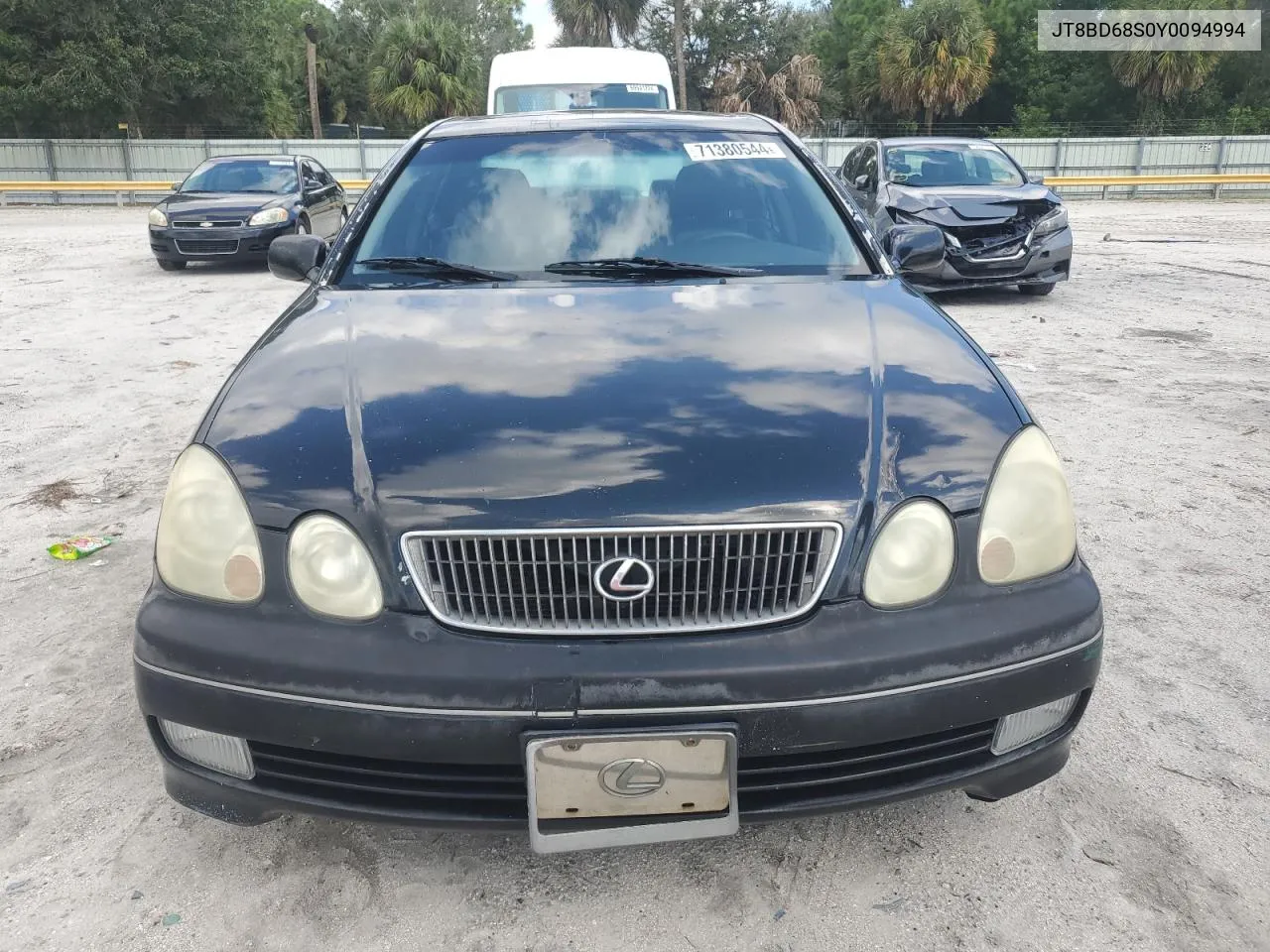 2000 Lexus Gs 300 VIN: JT8BD68S0Y0094994 Lot: 71380544