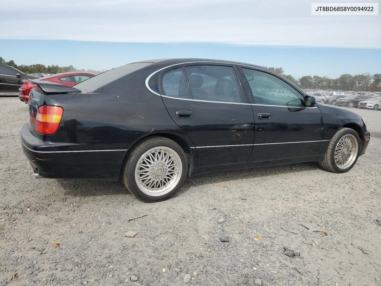 2000 Lexus Gs 300 VIN: JT8BD68S8Y0094922 Lot: 74402884