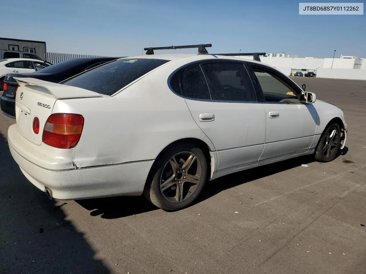 2000 Lexus Gs 300 VIN: JT8BD68S7Y0112262 Lot: 76515994