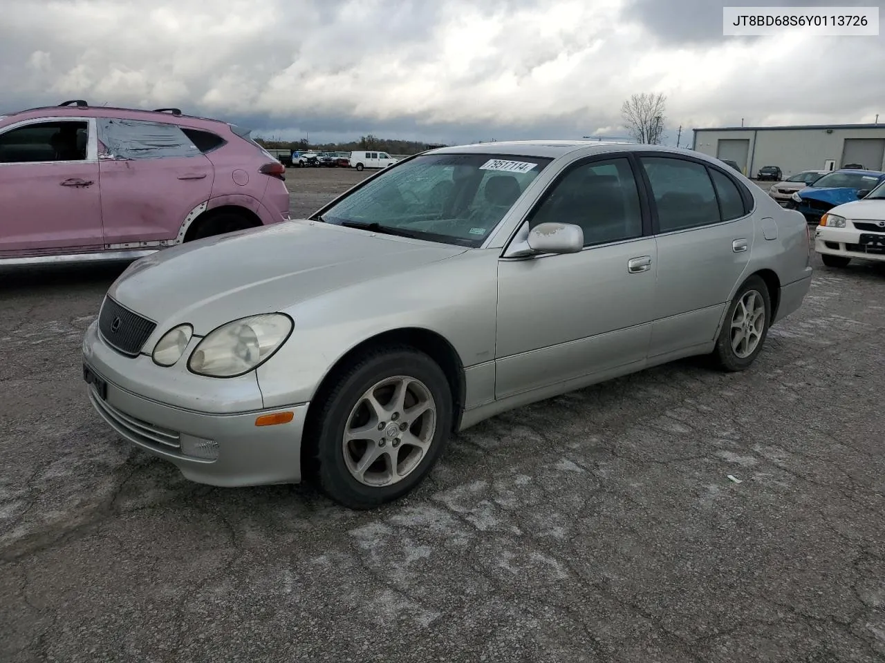 2000 Lexus Gs 300 VIN: JT8BD68S6Y0113726 Lot: 79517114