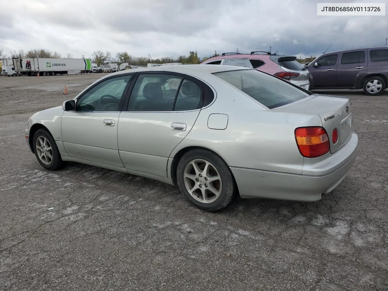 2000 Lexus Gs 300 VIN: JT8BD68S6Y0113726 Lot: 79517114