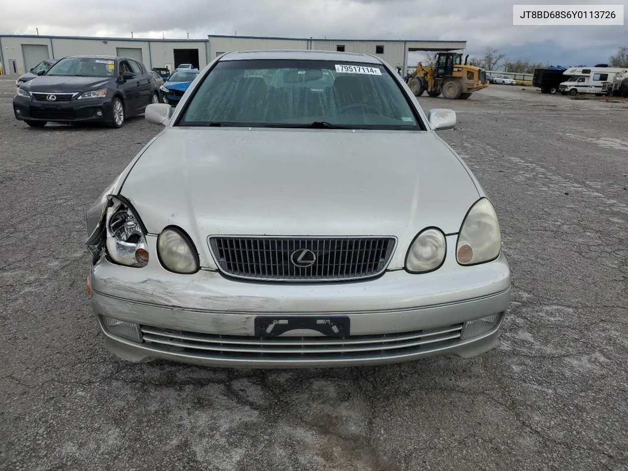 2000 Lexus Gs 300 VIN: JT8BD68S6Y0113726 Lot: 79517114