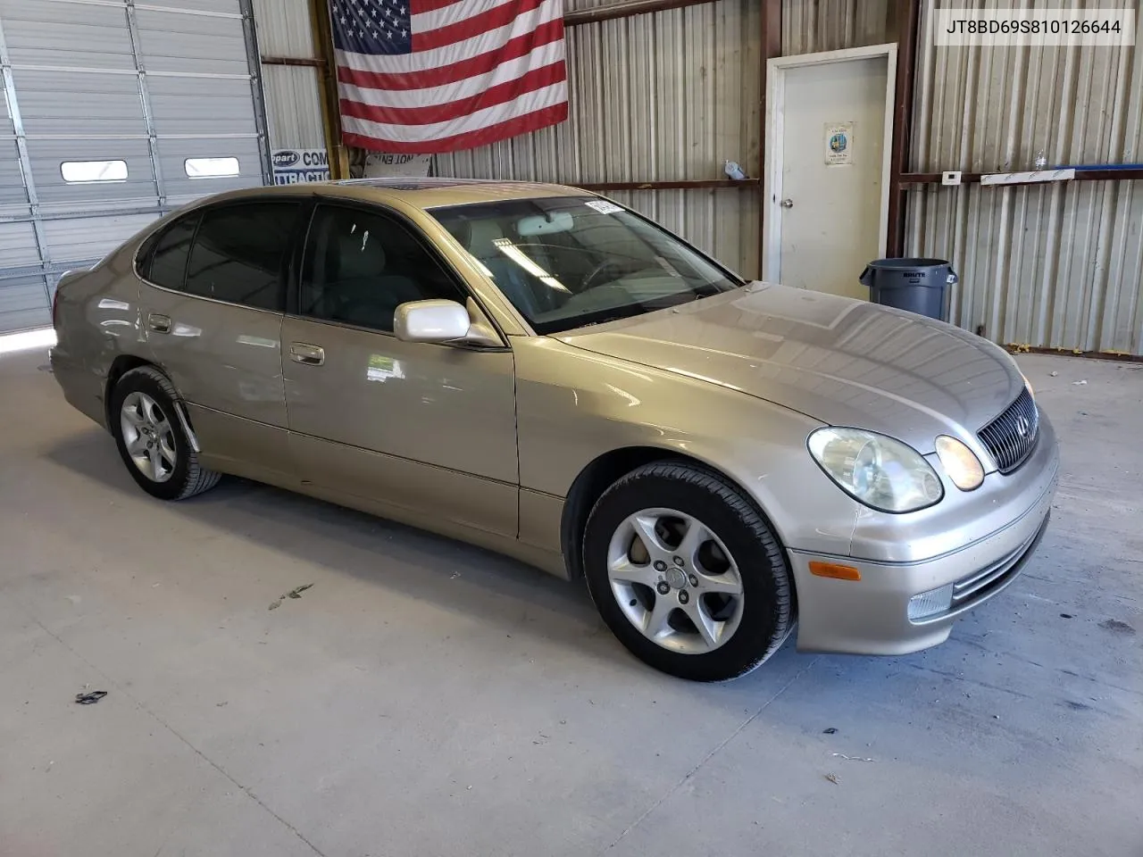 2001 Lexus Gs 300 VIN: JT8BD69S810126644 Lot: 58434974