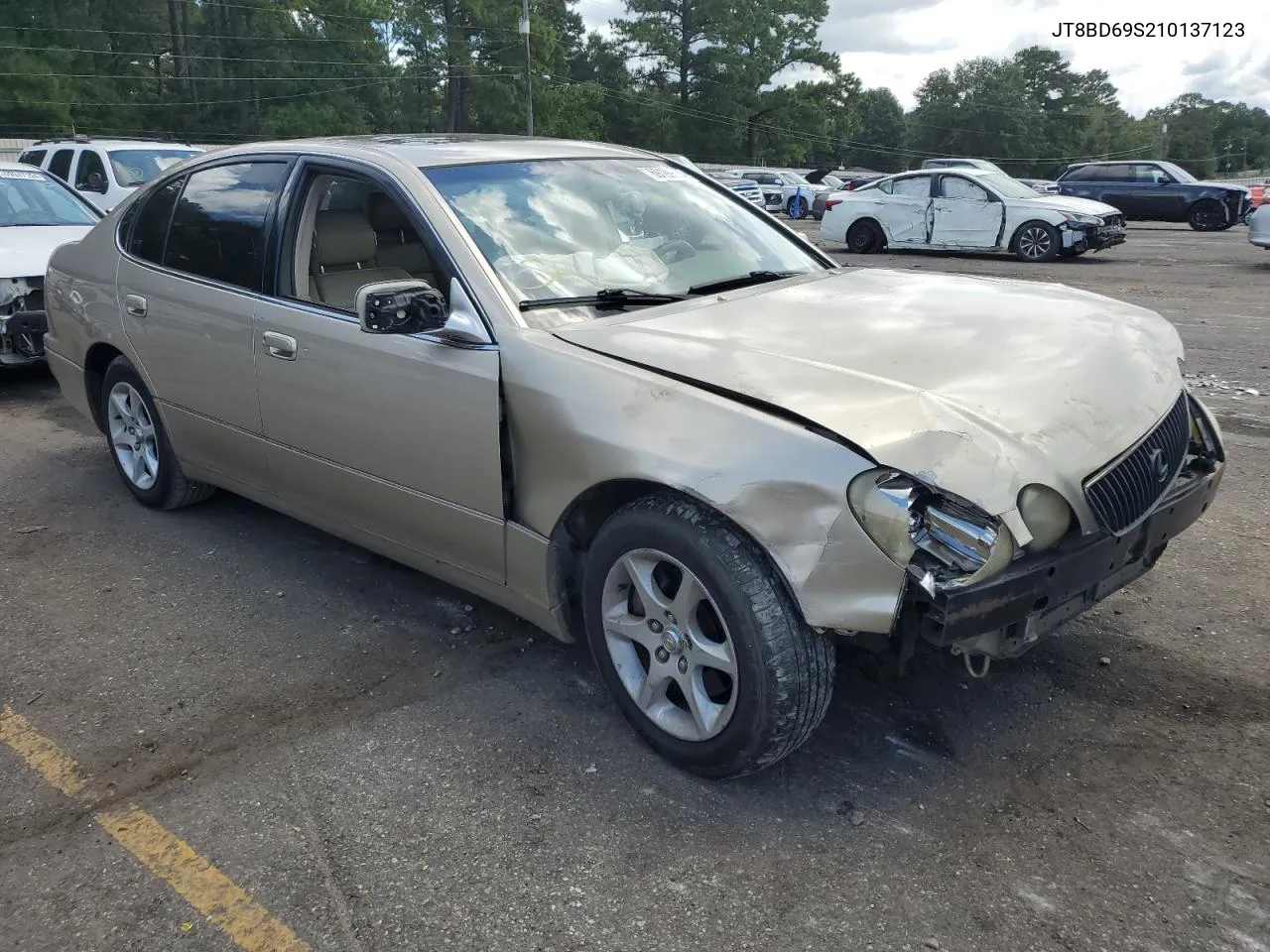 2001 Lexus Gs 300 VIN: JT8BD69S210137123 Lot: 69199584