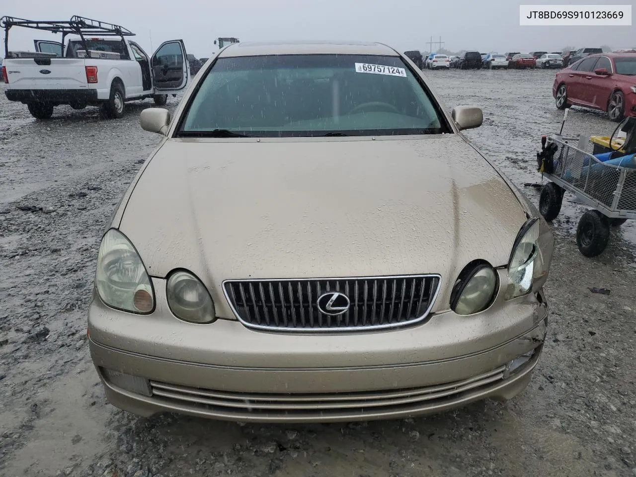 2001 Lexus Gs 300 VIN: JT8BD69S910123669 Lot: 69757124