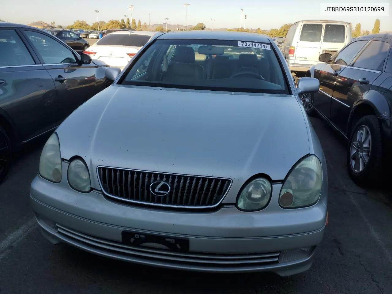 2001 Lexus Gs 300 VIN: JT8BD69S310120699 Lot: 73594794