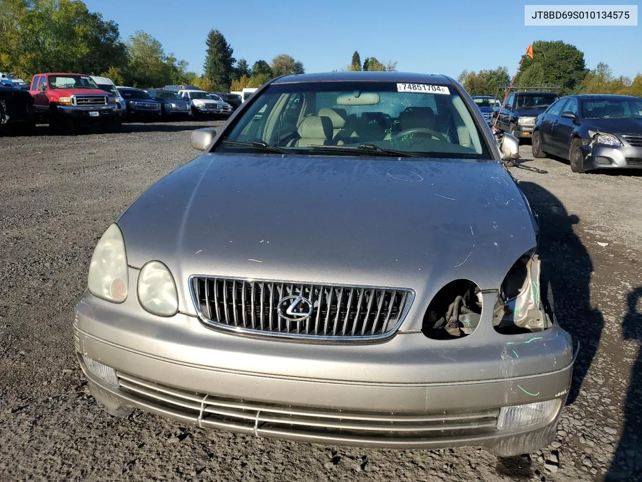 2001 Lexus Gs 300 VIN: JT8BD69S010134575 Lot: 74851704