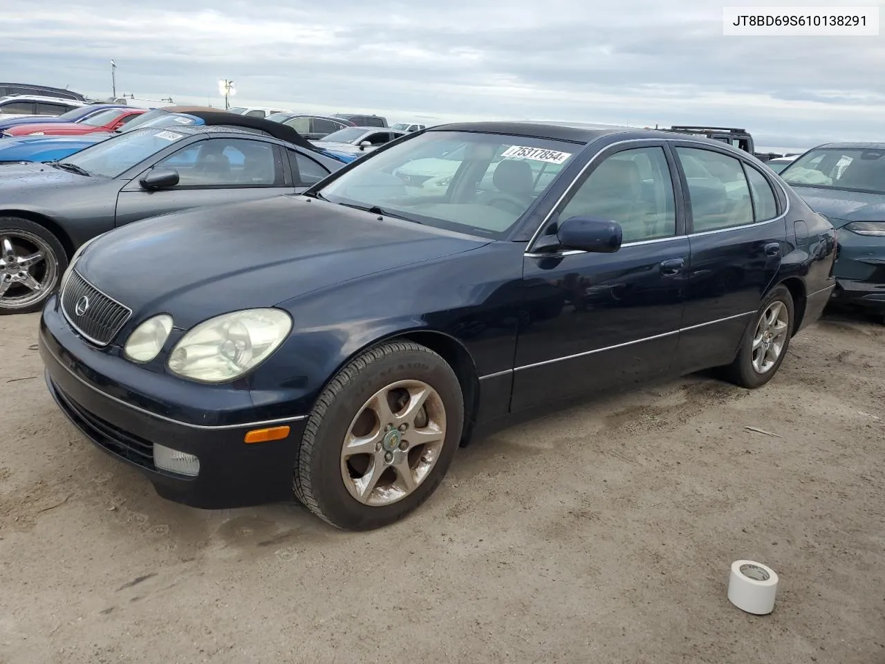 2001 Lexus Gs 300 VIN: JT8BD69S610138291 Lot: 75317854