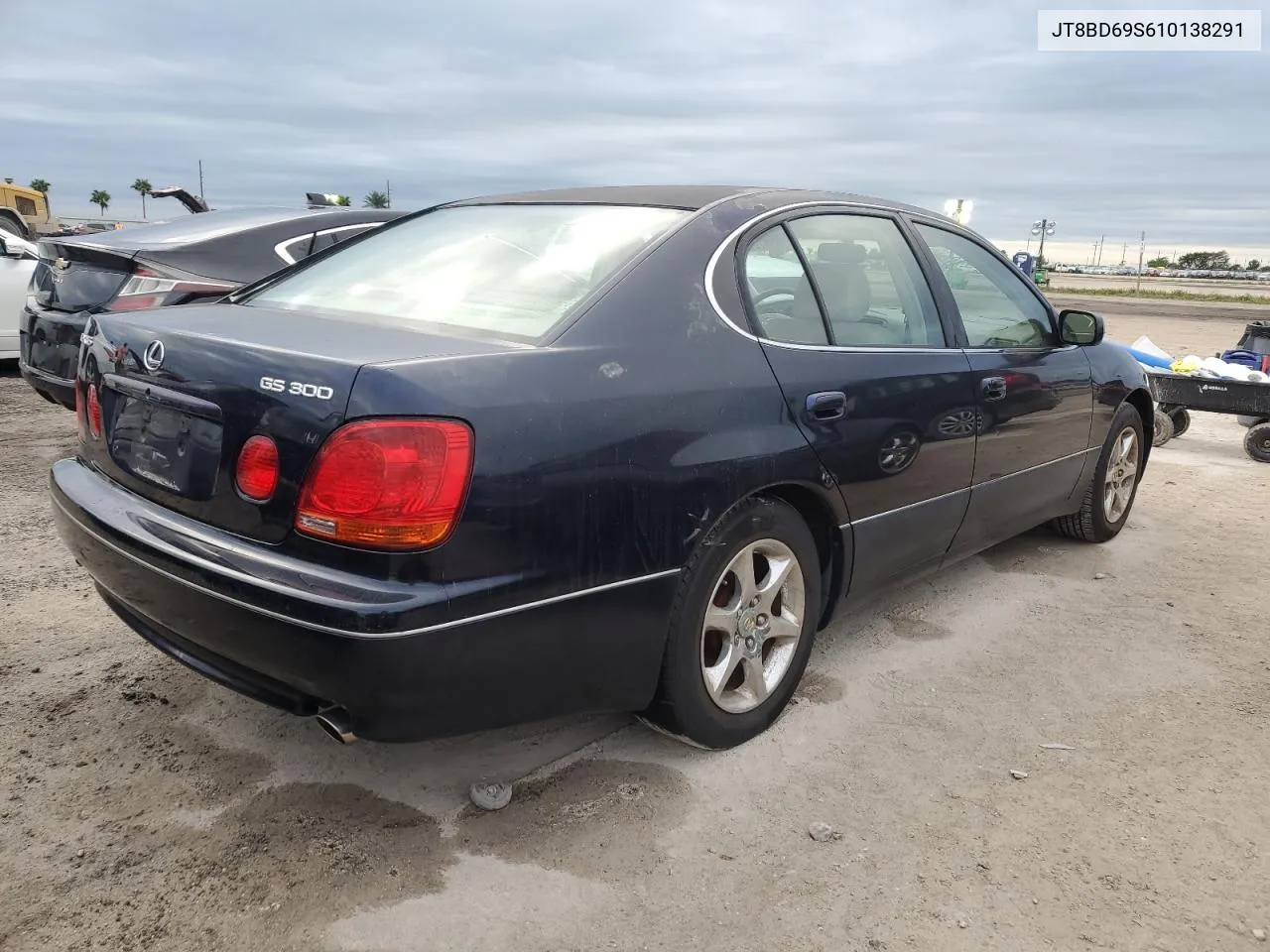 2001 Lexus Gs 300 VIN: JT8BD69S610138291 Lot: 75317854