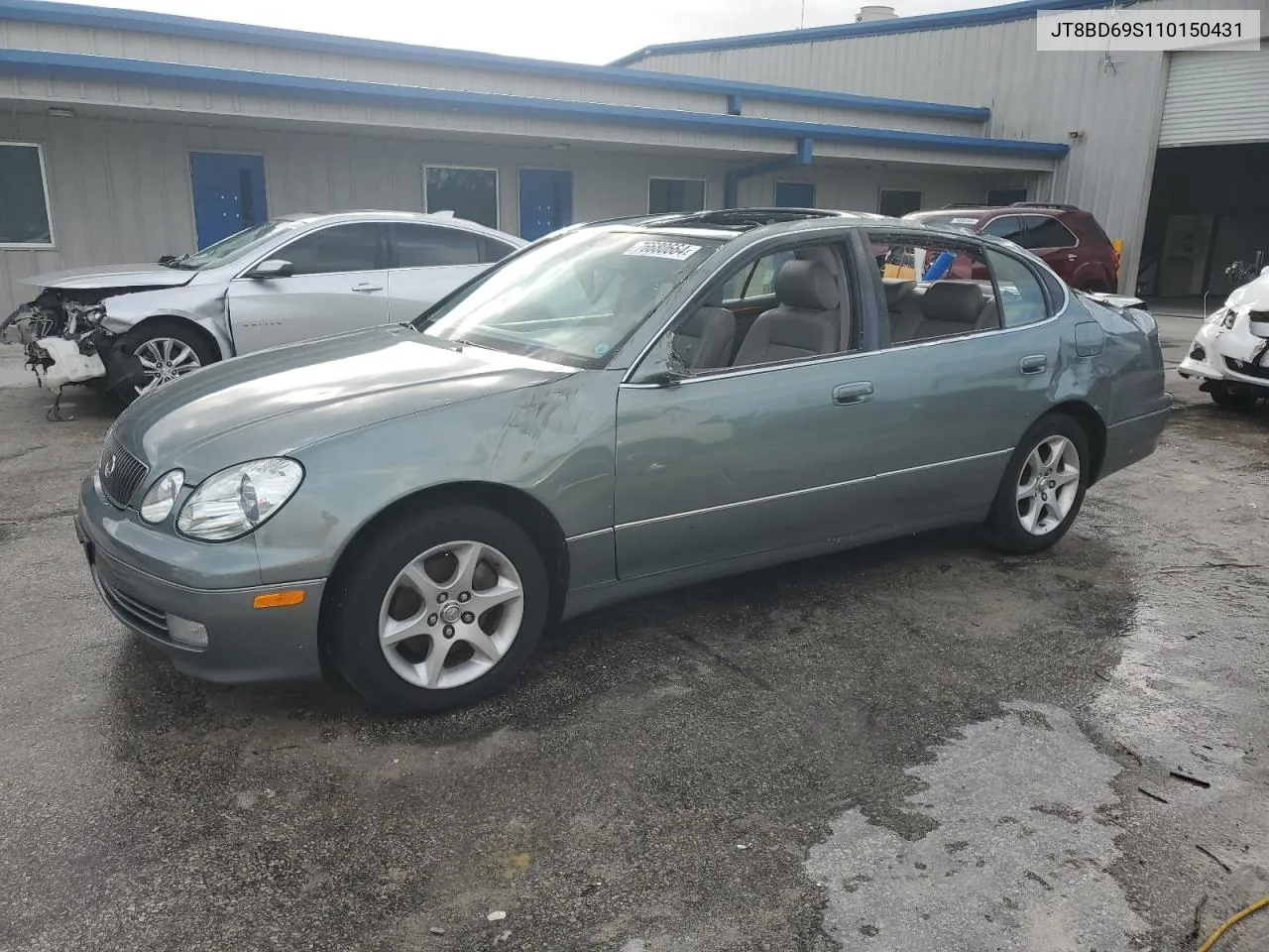 2001 Lexus Gs 300 VIN: JT8BD69S110150431 Lot: 76680664