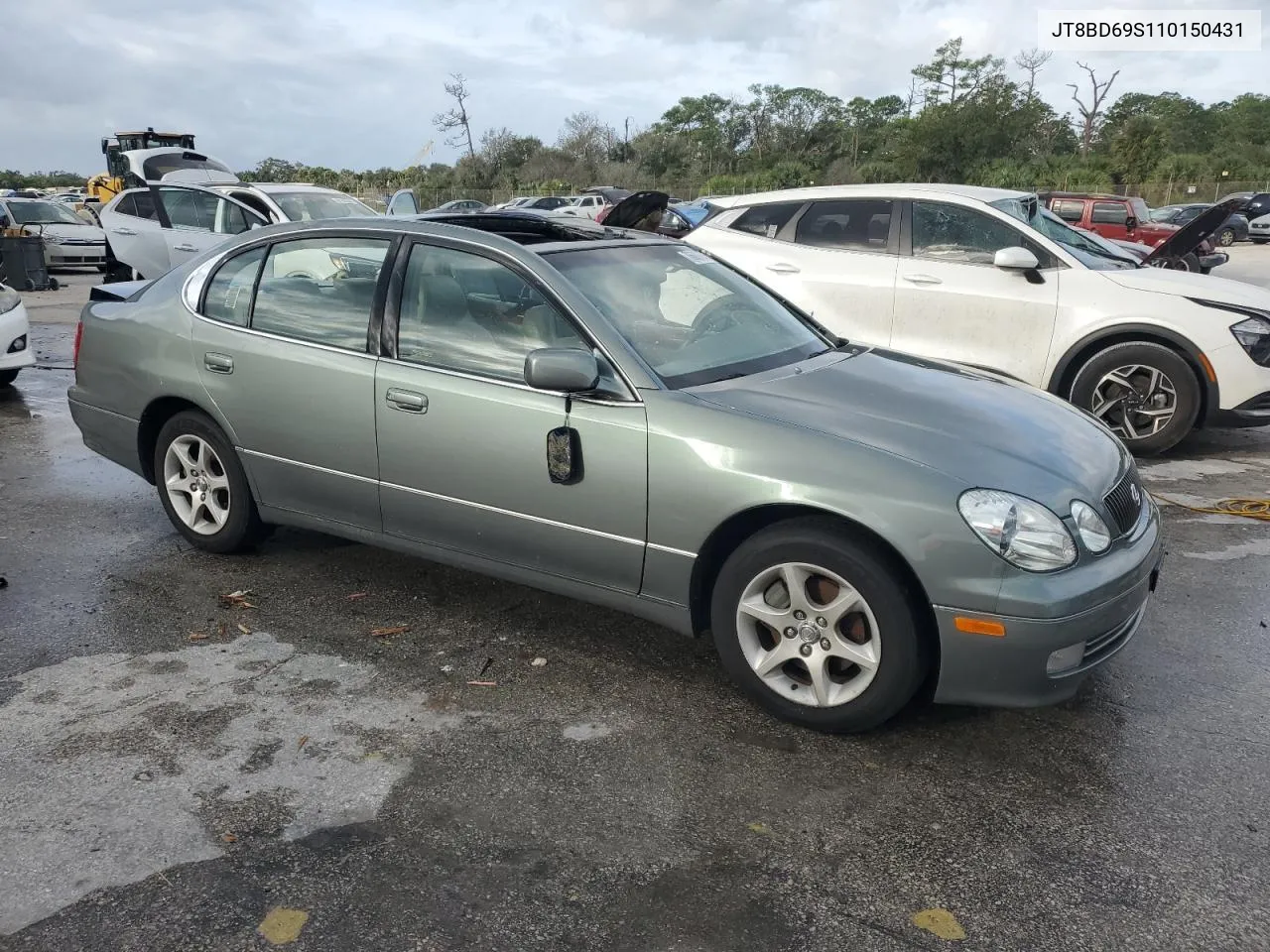 2001 Lexus Gs 300 VIN: JT8BD69S110150431 Lot: 76680664