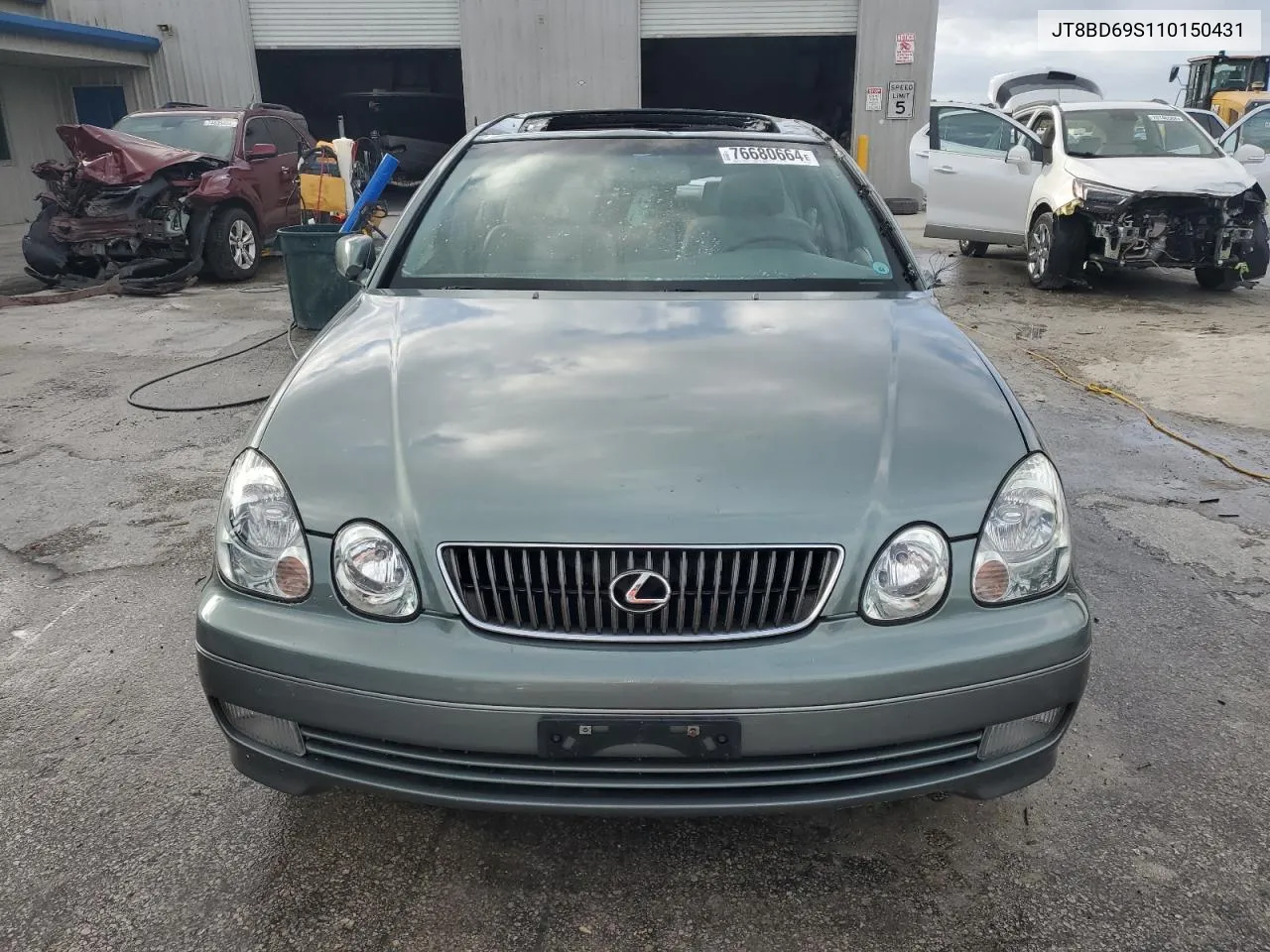 2001 Lexus Gs 300 VIN: JT8BD69S110150431 Lot: 76680664