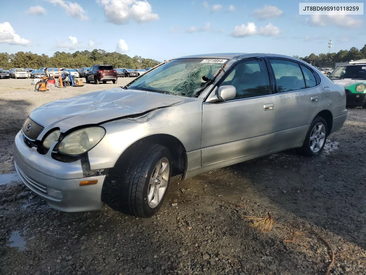 2001 Lexus Gs 300 VIN: JT8BD69S910118259 Lot: 77019664