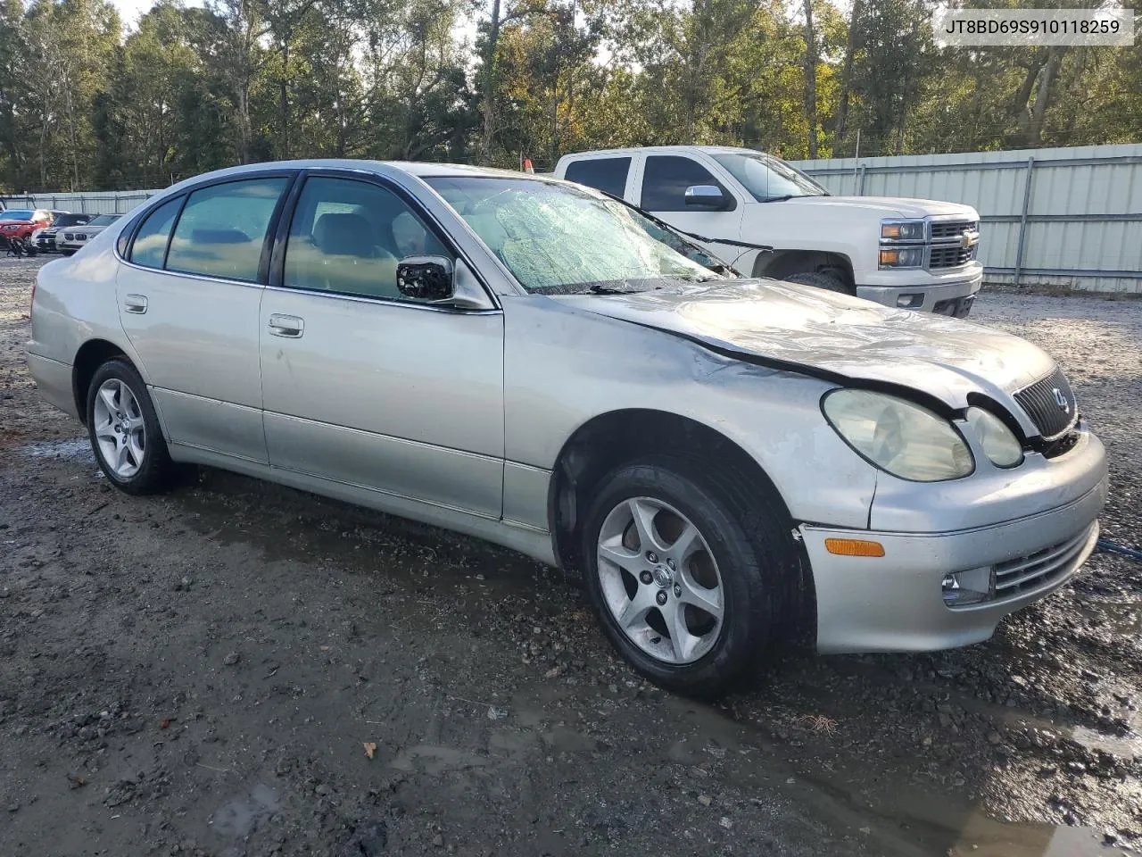 2001 Lexus Gs 300 VIN: JT8BD69S910118259 Lot: 77019664