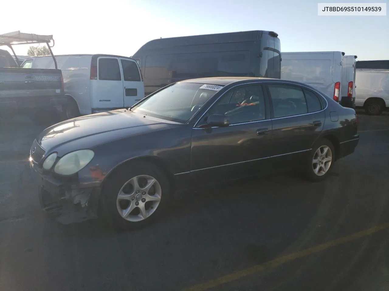 2001 Lexus Gs 300 VIN: JT8BD69S510149539 Lot: 79666024