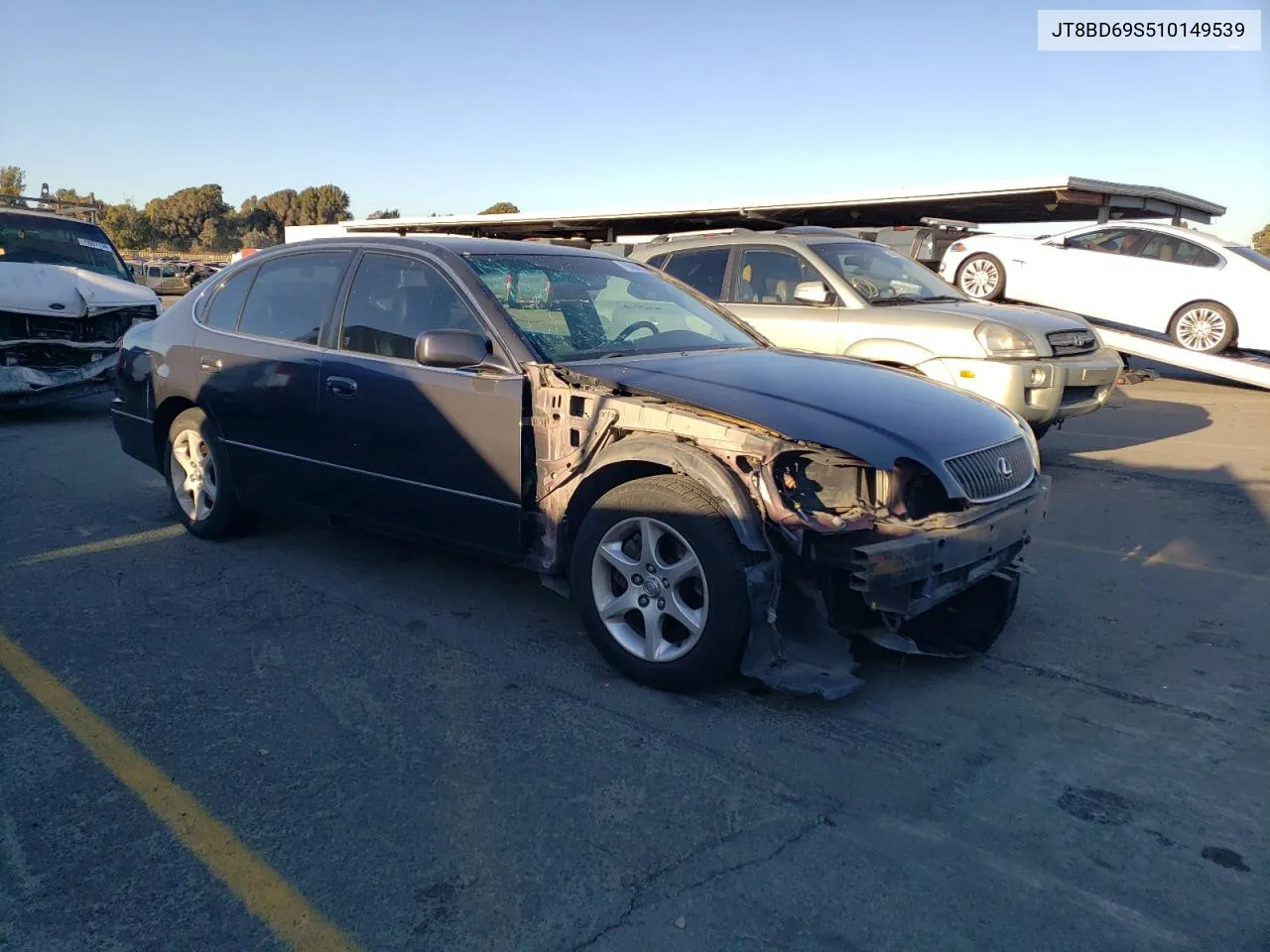 2001 Lexus Gs 300 VIN: JT8BD69S510149539 Lot: 79666024