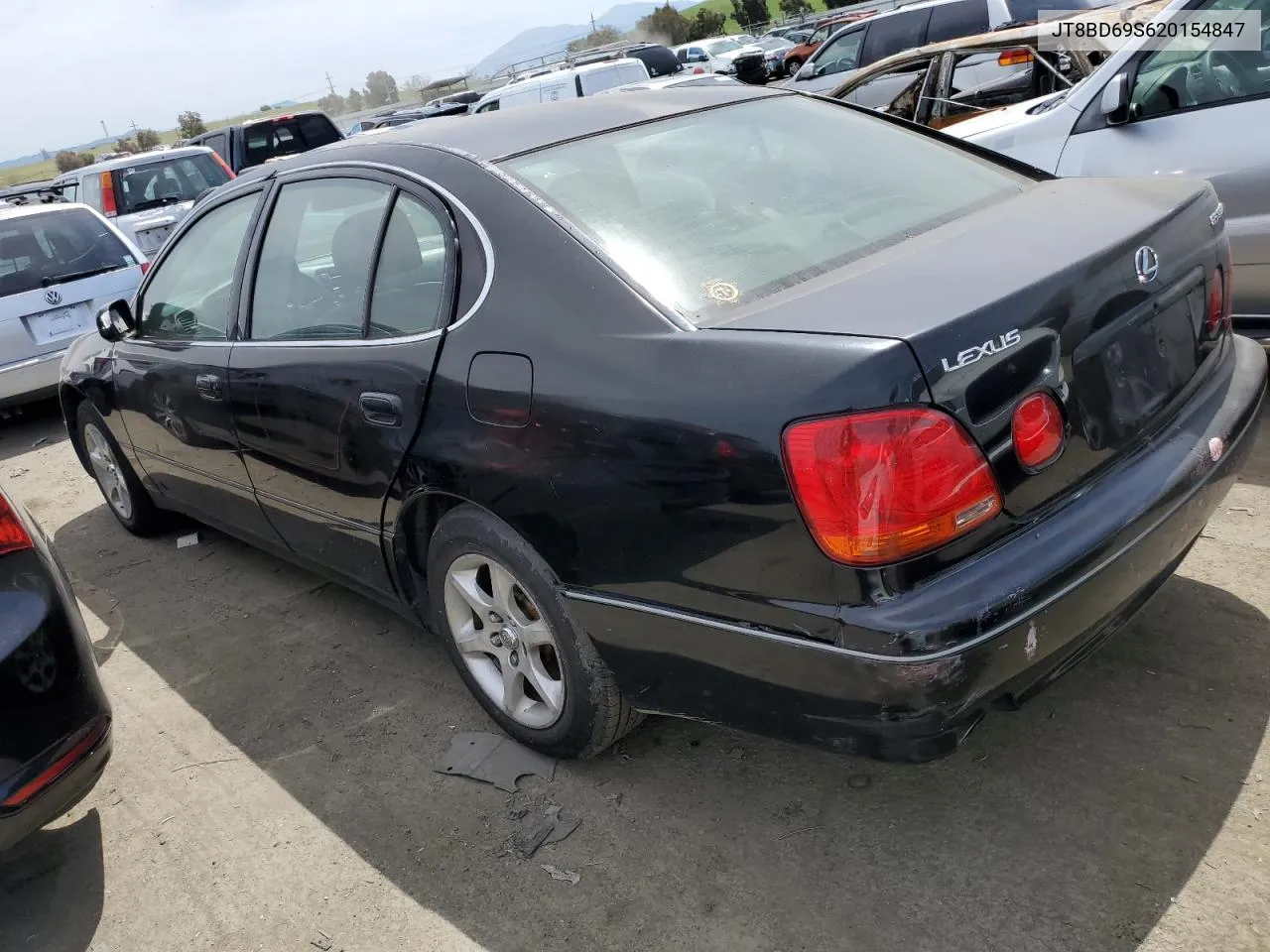 2002 Lexus Gs 300 VIN: JT8BD69S620154847 Lot: 51024604