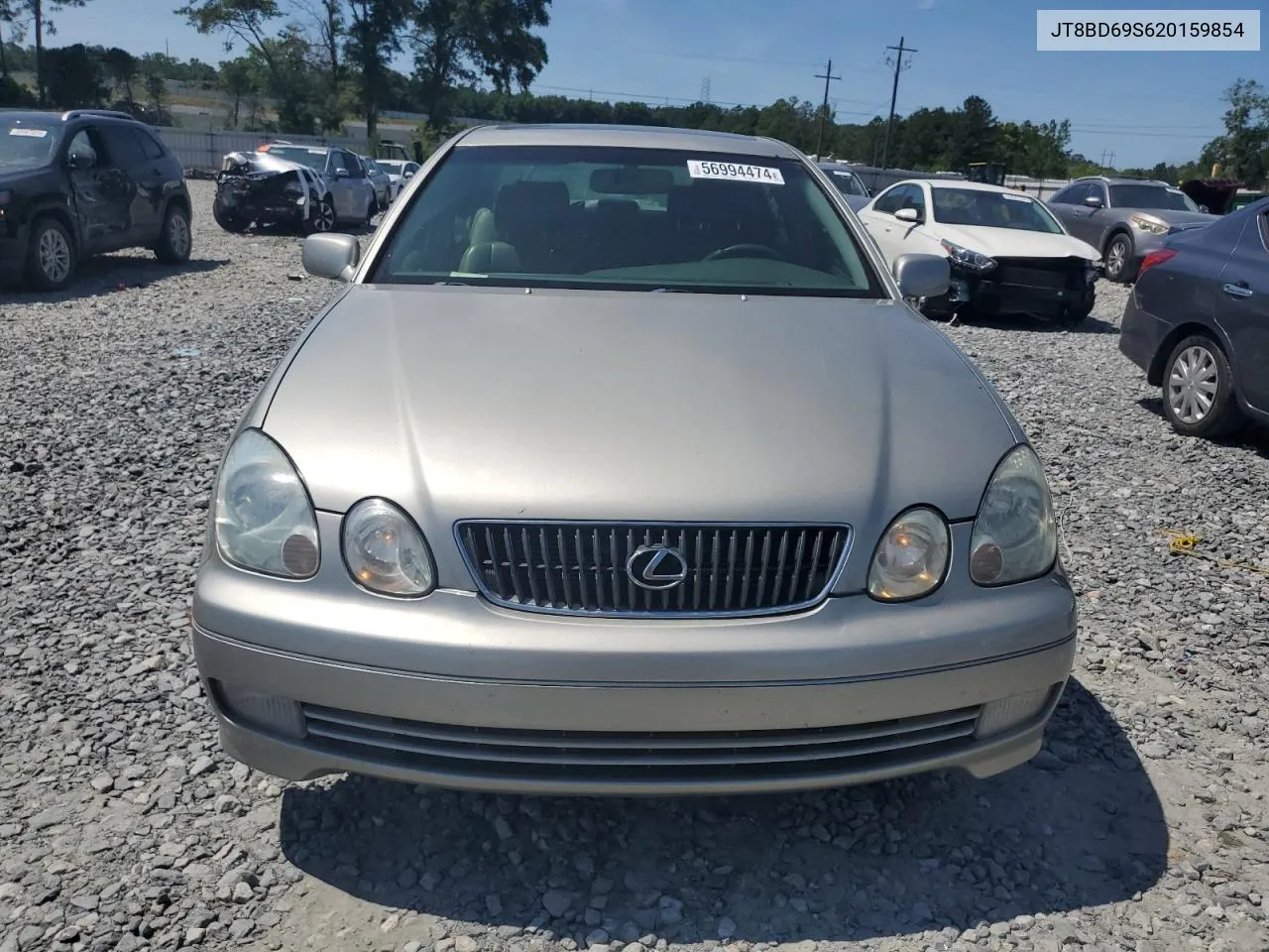 2002 Lexus Gs 300 VIN: JT8BD69S620159854 Lot: 56994474