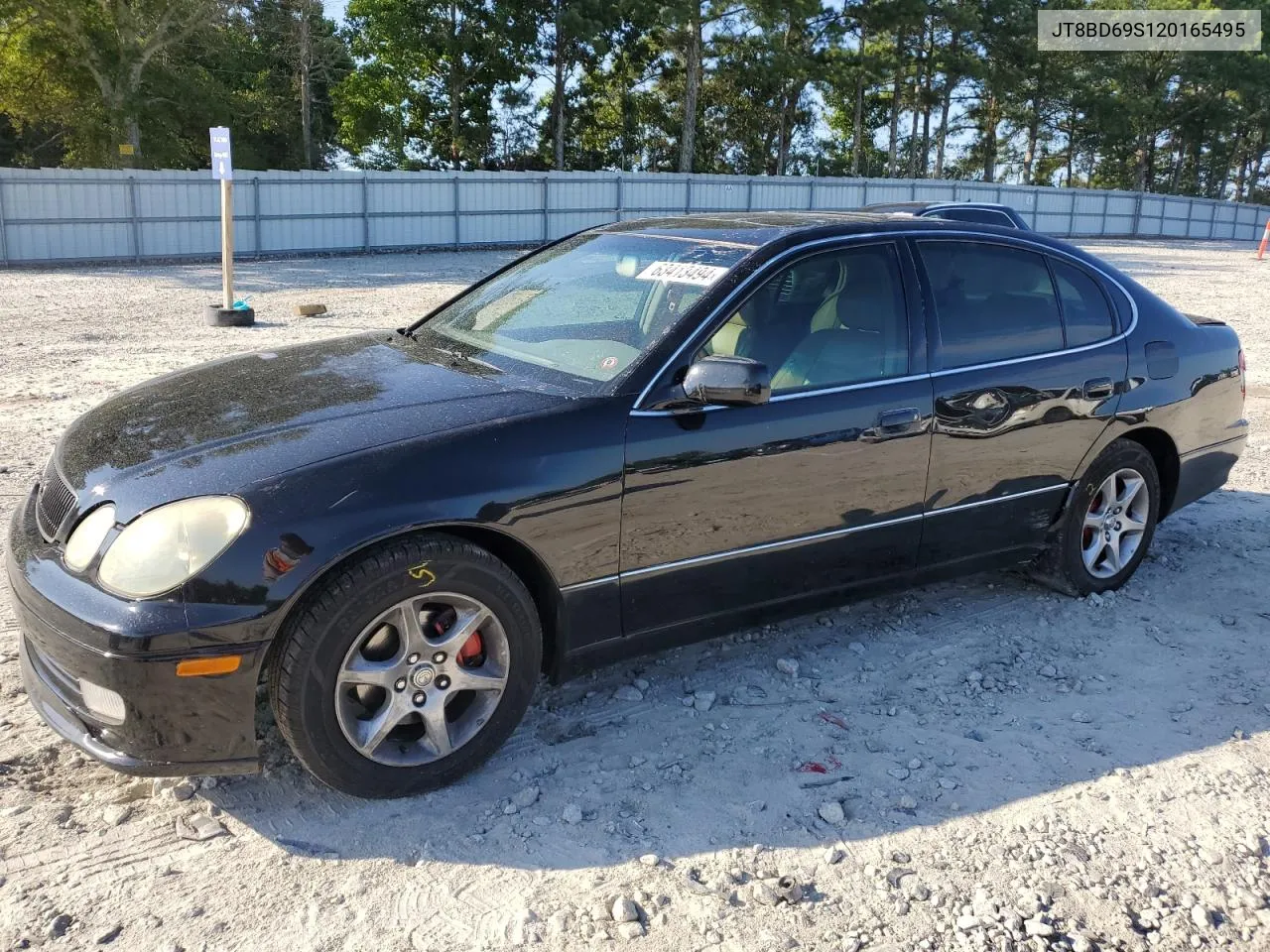 2002 Lexus Gs 300 VIN: JT8BD69S120165495 Lot: 63413494