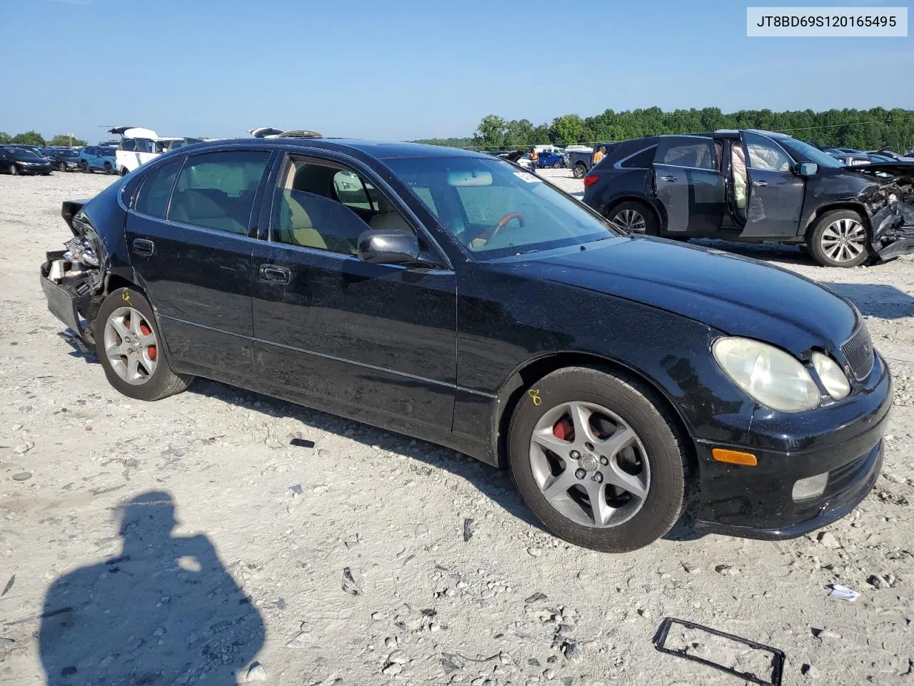 2002 Lexus Gs 300 VIN: JT8BD69S120165495 Lot: 63413494