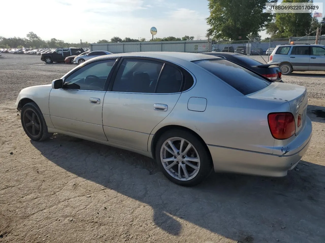 2002 Lexus Gs 300 VIN: JT8BD69S220170429 Lot: 70826354