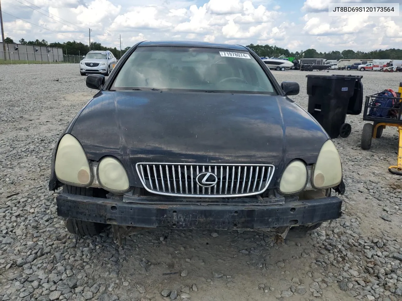 2002 Lexus Gs 300 VIN: JT8BD69S120173564 Lot: 71978074