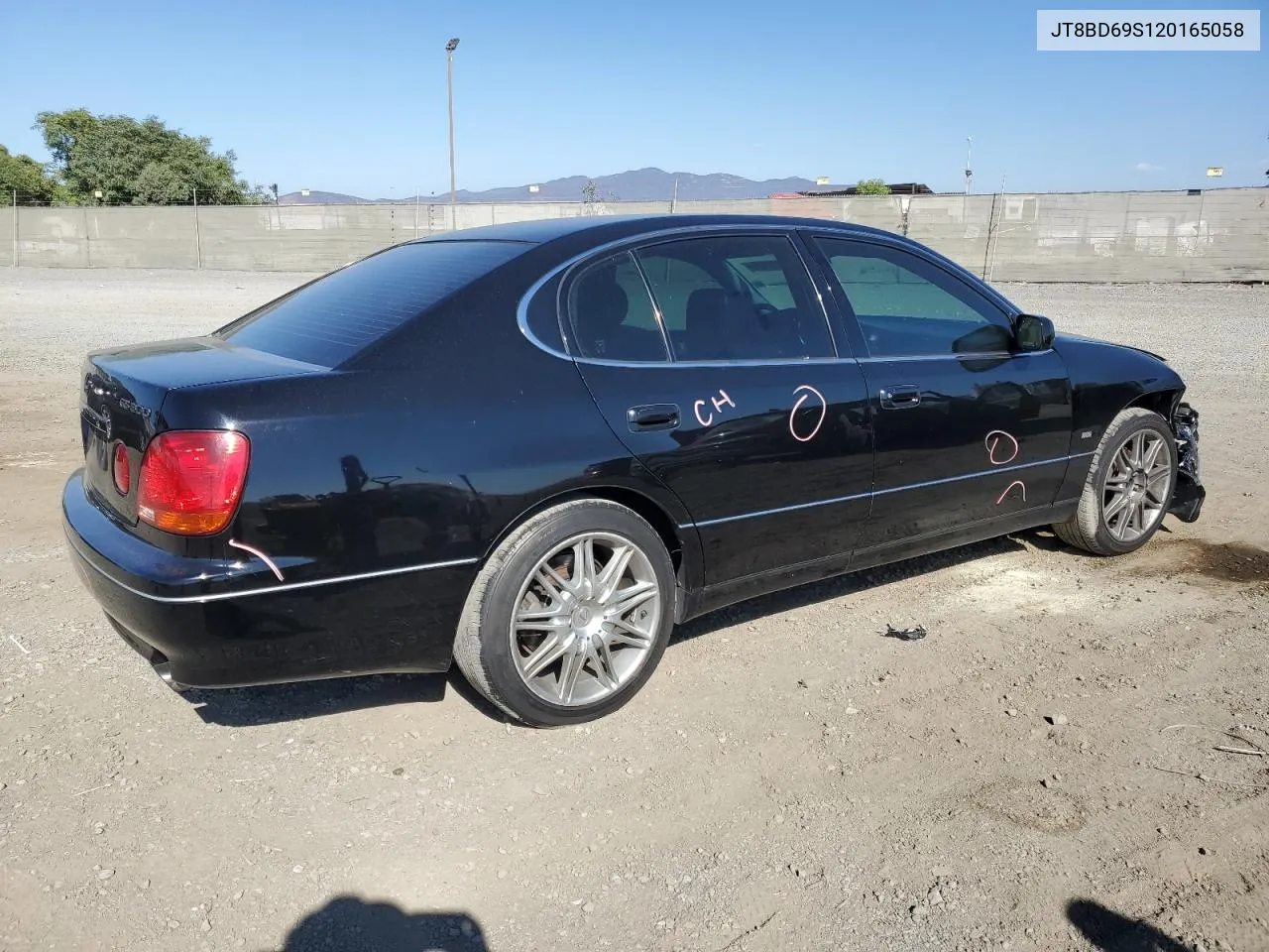 2002 Lexus Gs 300 VIN: JT8BD69S120165058 Lot: 72469934