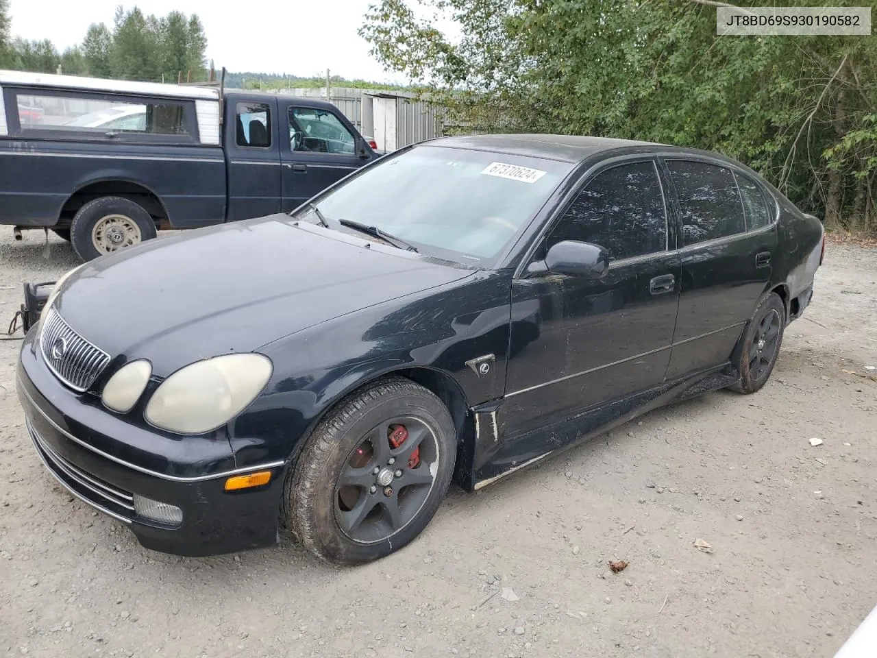 2003 Lexus Gs 300 VIN: JT8BD69S930190582 Lot: 67370624