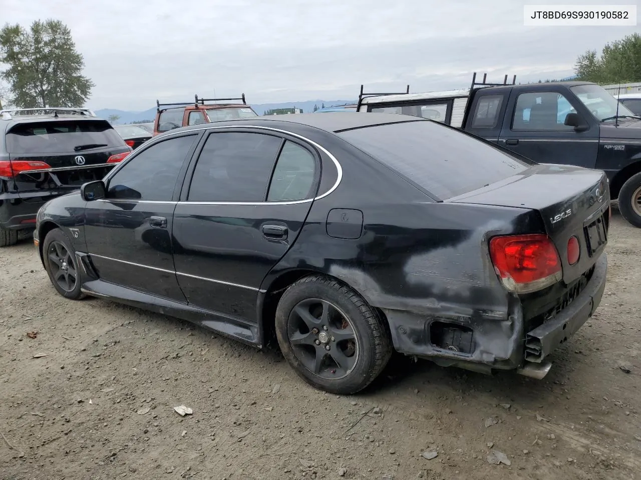 2003 Lexus Gs 300 VIN: JT8BD69S930190582 Lot: 67370624