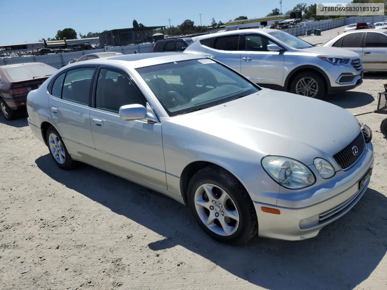 2003 Lexus Gs 300 VIN: JT8BD69S830183123 Lot: 67881664