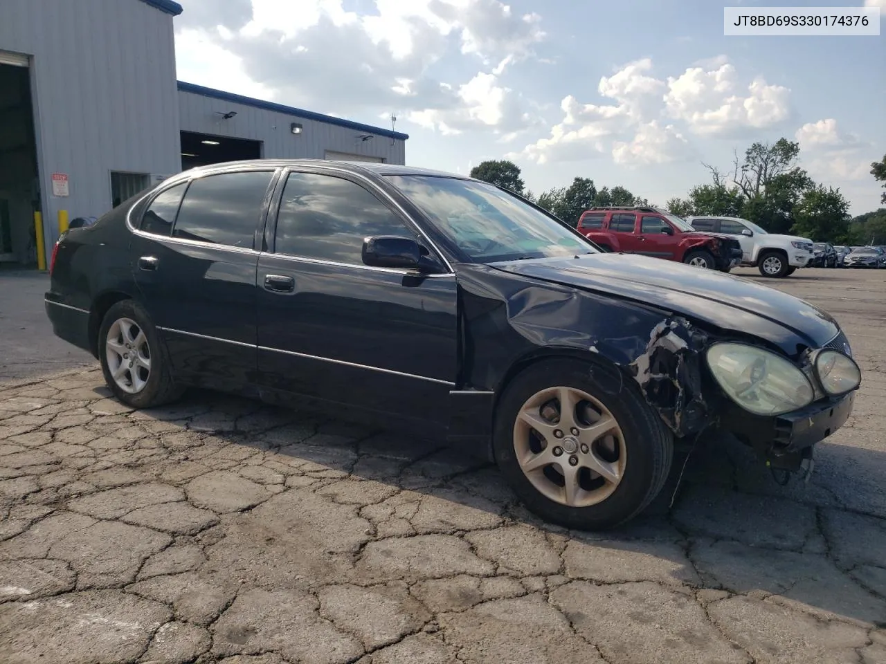 2003 Lexus Gs 300 VIN: JT8BD69S330174376 Lot: 69249944