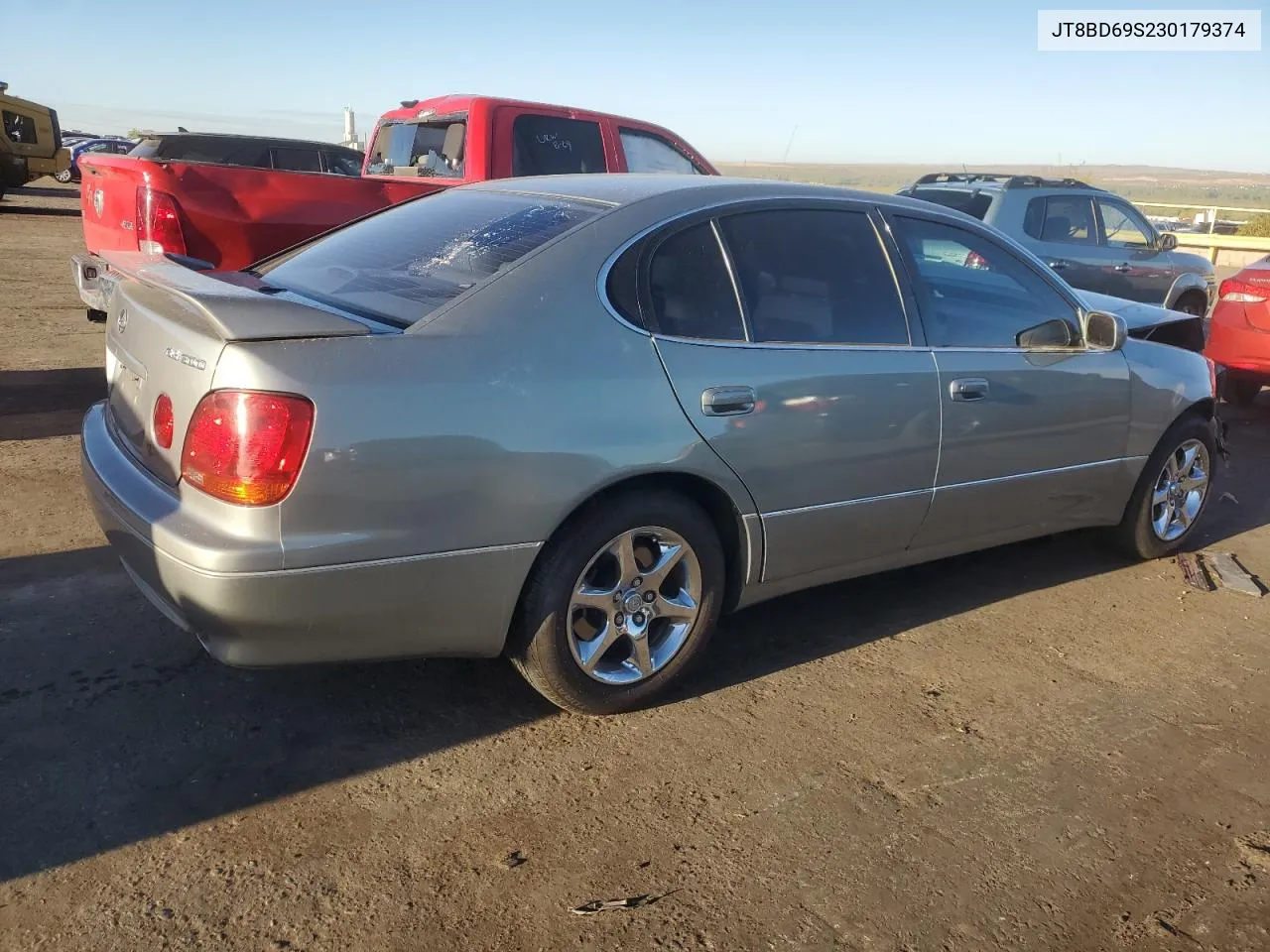 2003 Lexus Gs 300 VIN: JT8BD69S230179374 Lot: 72160334