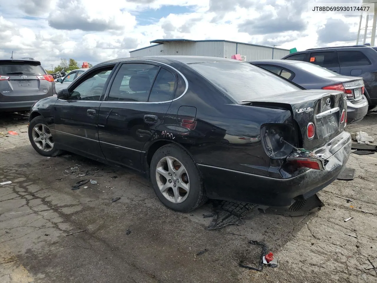 2003 Lexus Gs 300 VIN: JT8BD69S930174477 Lot: 74450534