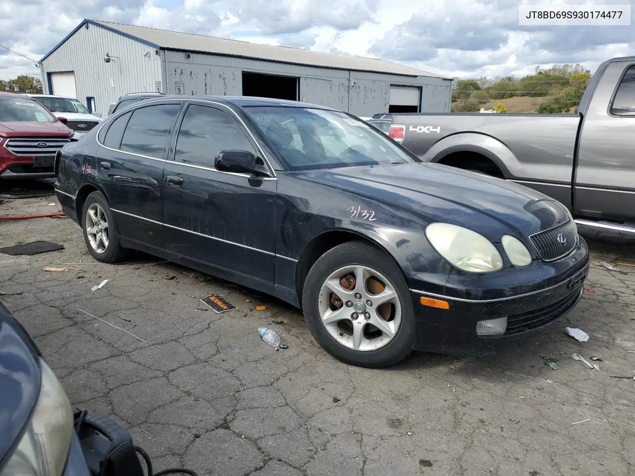 2003 Lexus Gs 300 VIN: JT8BD69S930174477 Lot: 74450534