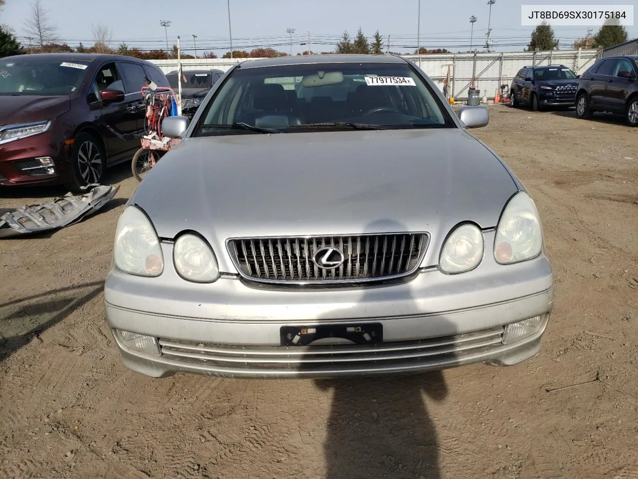 2003 Lexus Gs 300 VIN: JT8BD69SX30175184 Lot: 77977534